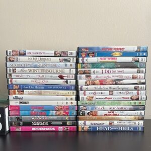 DVD Rom Com/Romance Movie Collection Bundle (31 DVDs Included)